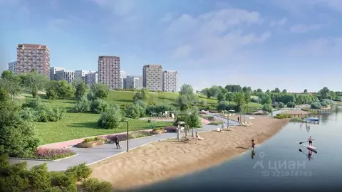 1-к кв. Москва Новые Ватутинки жилрайон, Заречный мкр,  (32.3 м)