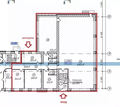 Торговая площадь в Владимирская область, Владимир ул. Мира, 61 (456 м)