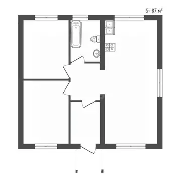 Дом в Ленинградская область, Ломоносовский район, Виллозское городское ...