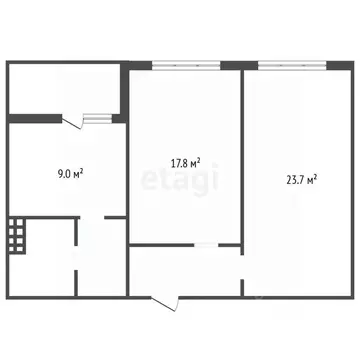 2-к кв. Воронежская область, Воронеж ул. Сельская, 2М (64.7 м)