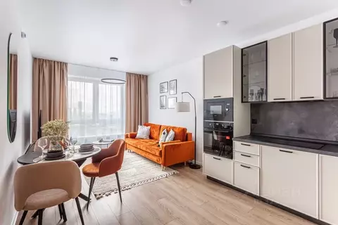 1-к кв. Москва Новоостаповская ул., 7к1 (41.6 м)