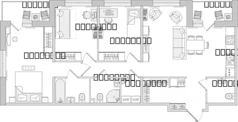 3-к кв. Санкт-Петербург ул. Плесецкая, 24 (95.46 м)