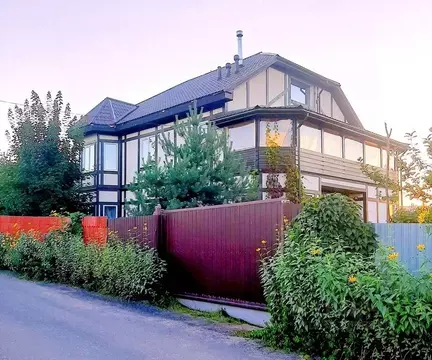 Дом в Ленинградская область, Всеволожский район, Романовское с/пос, ...