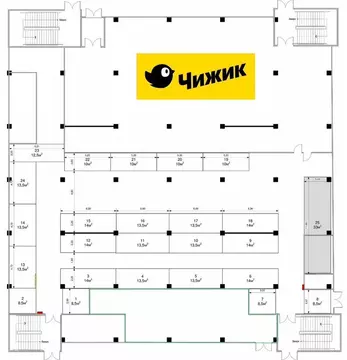 Торговая площадь в Новосибирская область, Новосибирск ул. Есенина, 67 ...