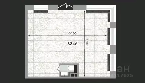 Торговая площадь в Москва ул. Зорге, 9Ак7 (82 м)