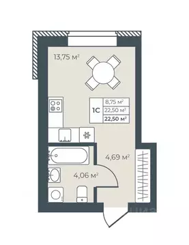 1-к кв. Воронежская область, Павловск ул. Свободы, 29 (22.5 м)