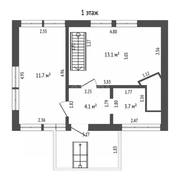 Дом в Тамбовская область, Тамбовский муниципальный округ, с. Тулиновка ...