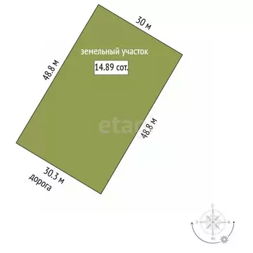 Участок в Нижегородская область, Навашинский муниципальный округ, с. ...