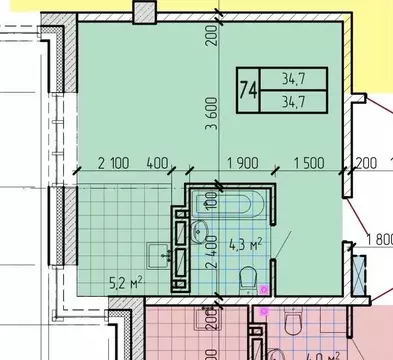 Студия Приморский край, Находка  (34.7 м)