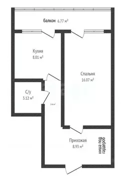 1-к кв. Краснодарский край, Краснодар Круговая ул., 4Вк2 (36.4 м)