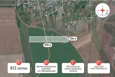 Участок в Краснодарский край, Темрюкский район, Фонталовское с/пос, ...