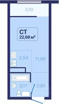 Студия Свердловская область, Екатеринбург просп. Космонавтов, 9 (22.68 ...