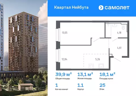 1-к кв. Приморский край, Владивосток Квартал Нейбута жилой комплекс ...