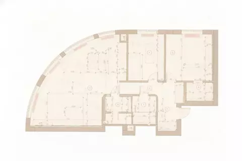 Квартира, 3 комнаты, 95.6 м