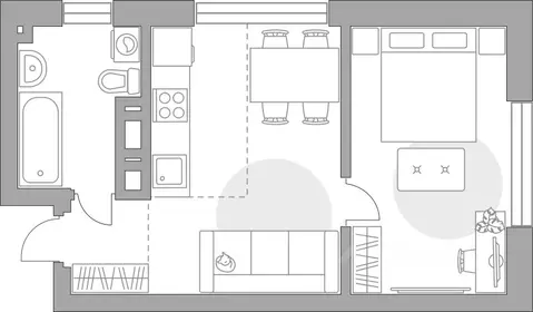 2-к кв. Башкортостан, Уфа Зеленая Роща жилрайон, Лесная Симфония жилой ...