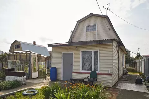 Дом в Челябинская область, Сосновский муниципальный округ, Чайка СНТ ...