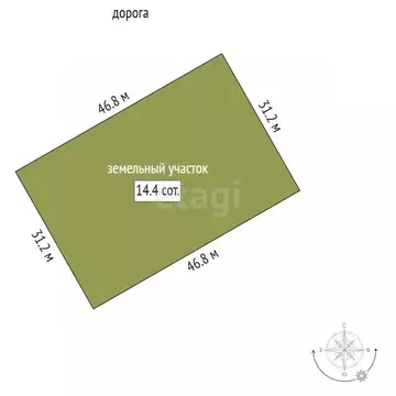 Участок в Мордовия, Лямбирский район, Пензятское с/пос, с. Пензятка ...