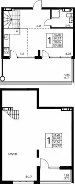 1-к кв. Крым, Сакский район, Лесновское с/пос, с. Прибрежное ул. ...