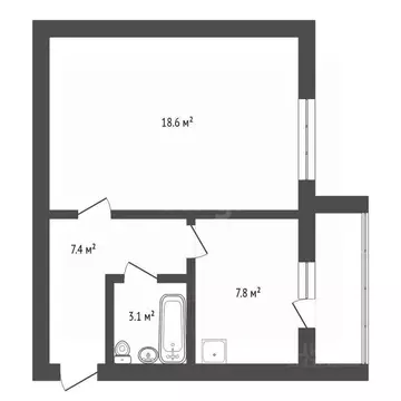 1-к кв. Амурская область, Благовещенский район, с. Чигири ул. ...