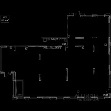 Торговая площадь в Москва 2-й Хорошевский проезд, 7С8 (384 м)