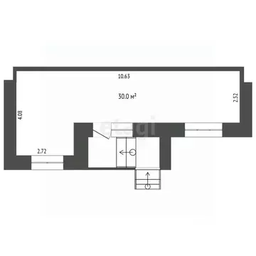 Помещение свободного назначения в Тюменская область, Тюмень ул. ...