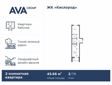 2-комнатная квартира: Сочи, микрорайон Бытха, Ясногорская улица, ...