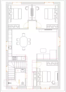 Дом в село Цибанобалка, Грушовая улица (230 м)
