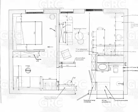 2-к кв. Краснодарский край, Сочи Завокзальный мкр, пер. Трунова (50.0 ...
