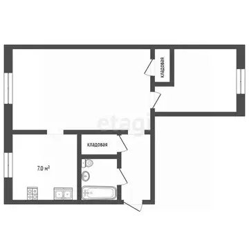 2-к кв. Ярославская область, Ярославль ул. Свердлова, 46 (43.0 м)