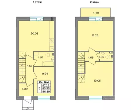Таунхаус в Ленинградская область, Тосненский район, Федоровское ...