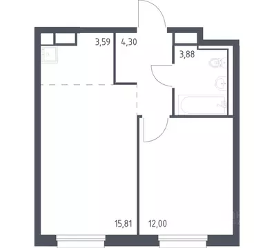 1-к кв. Ленинградская область, Мурино Всеволожский район, Новые ...