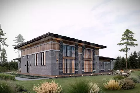 Коттедж в Ленинградская область, Приозерский район, Раздольевское ...