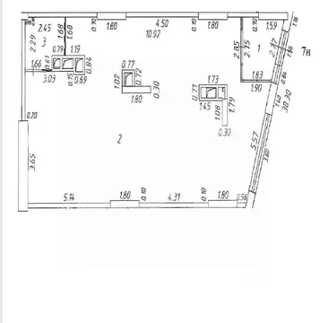 Торговая площадь в Московская область, Красногорск Спутник жилой ...