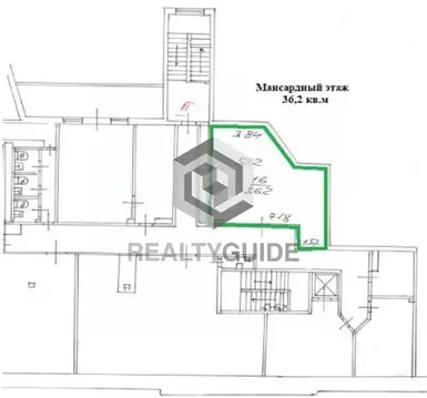 Офис в Москва Старая Басманная ул., 38/2С1 (36 м)