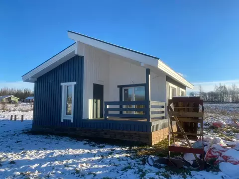 Дом в Ленинградская область, Приозерский район, Красноозерное с/пос, ...