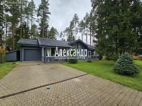 Дом в Рощино, коттеджный посёлок Рощино Парк, Клюквенный проезд (189 ...