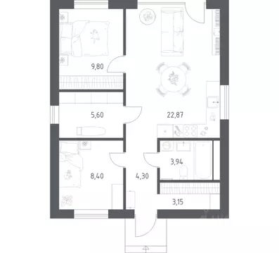 Дом в Московская область, Дмитровский муниципальный округ, Дмитров Дом ...