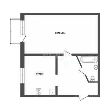 1-к кв. Пермский край, Пермь ул. Куйбышева, 93 (36.0 м)