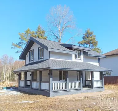 Дом в Ленинградская область, Выборгский район, Полянское с/пос, пос. ...