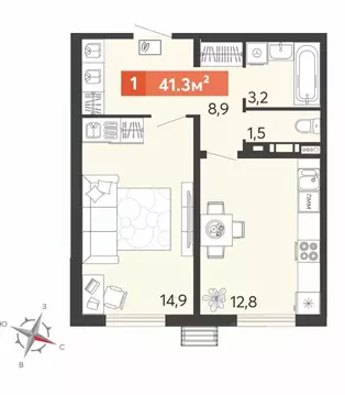 1-к кв. Пензенская область, Нижнеломовский район, с. Кривошеевка  ...