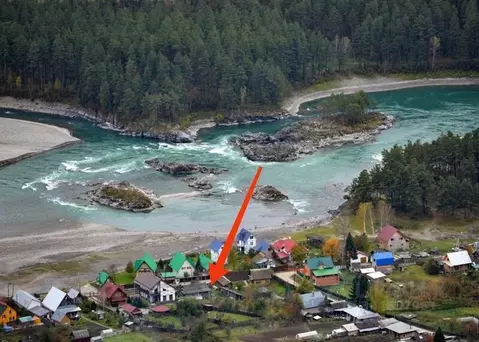 Участок в Алтай, Майминский район, с. Манжерок Береговая ул., 19 ...