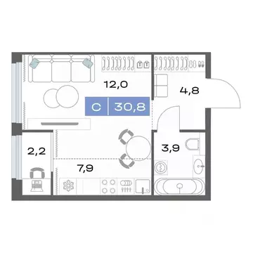 Студия Свердловская область, Екатеринбург ул. Академика Парина, 11с1 ...