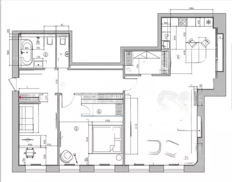 3-комнатная квартира: Москва, Малый Гнездниковский переулок, 9с7 (106 ...