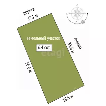 Участок в Тюменская область, Тюменский муниципальный округ, с. Кулига ...