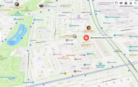 Студия Москва Дмитровское ш., 107к4 (23.4 м)