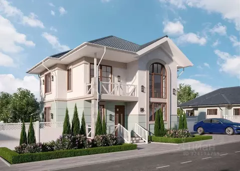 Дом в Крым, Симферопольский район, Трудовское с/пос, Династия кп  (165 ...