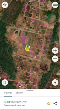 Участок в Красноярский край, Сосновоборский муниципальный округ, д. ...