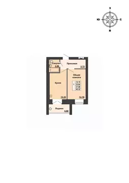 1-к кв. Марий Эл, Медведевский район, Руэмское с/пос, пос. Руэм ул. ...