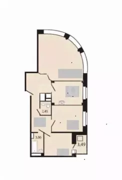 3-к кв. Москва, Москва, Щербинка ул. Космонавтов, 5 (106.0 м)