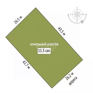 Участок в Костромская область, Шарья ул. Александра Смирнова, 29 (11.0 ...